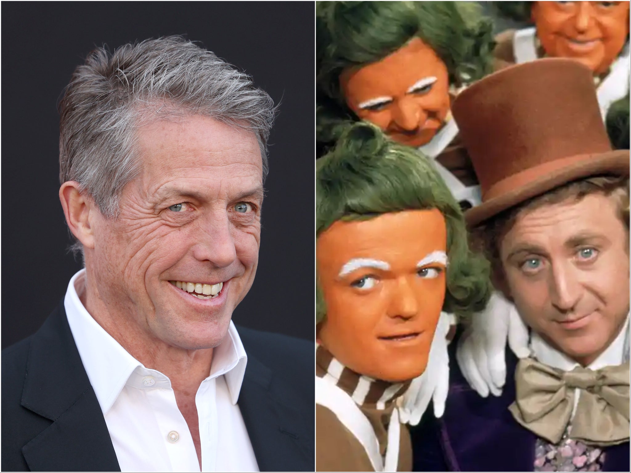 Hugh Grant revealed as OompaLoompa in new Wonka footage